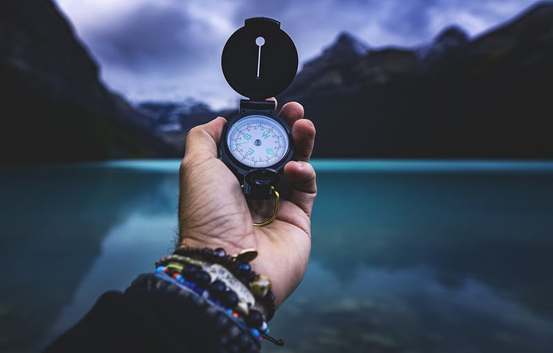 Explorer in the wilderness